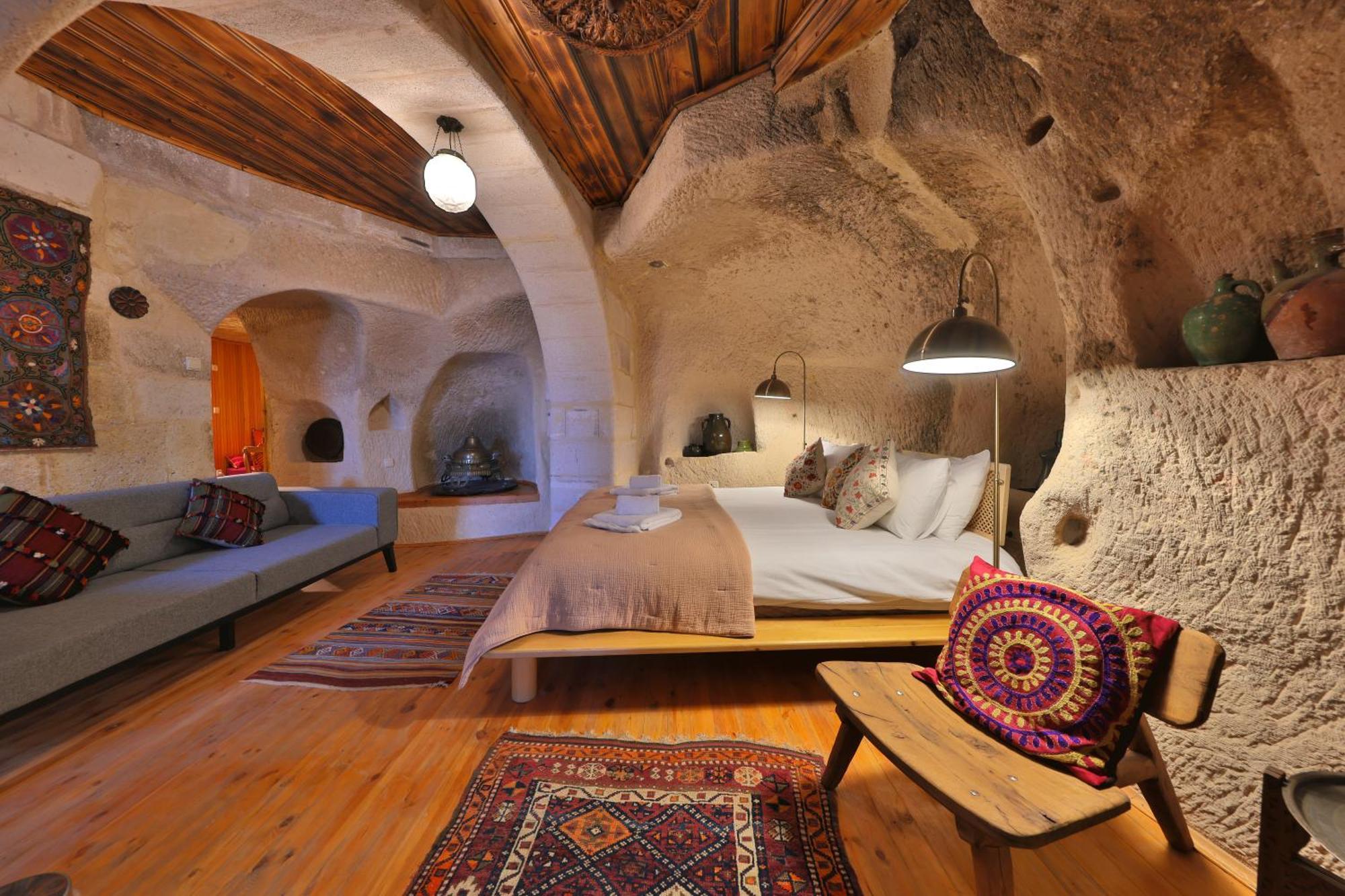 Potamia Cave Suites Ortahisar Buitenkant foto